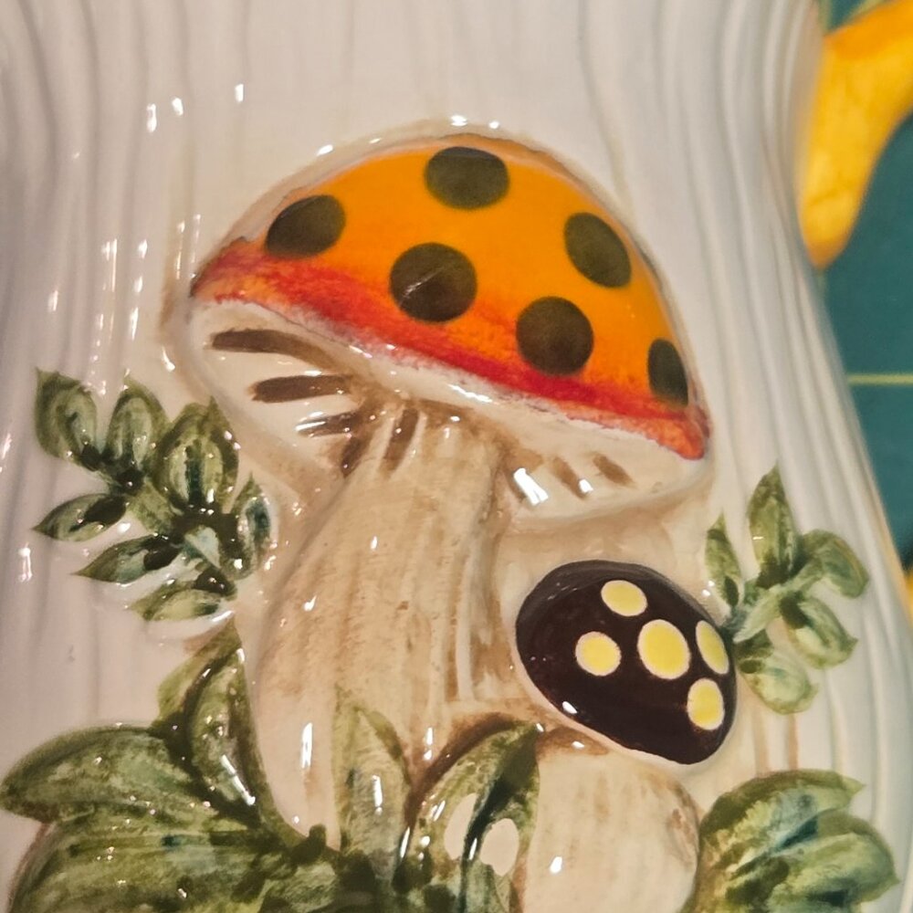 VTG Sears Roebuck and Co. Merry Mushroom Creamer Small Pitcher 1978 Japan - Chip - Picture 2 of 9